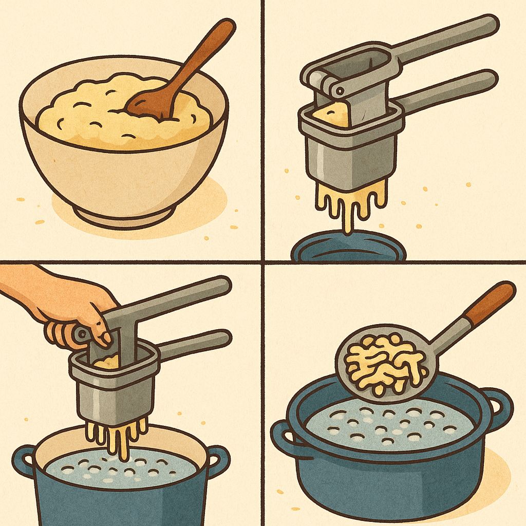 Spätzlepresse Tipps